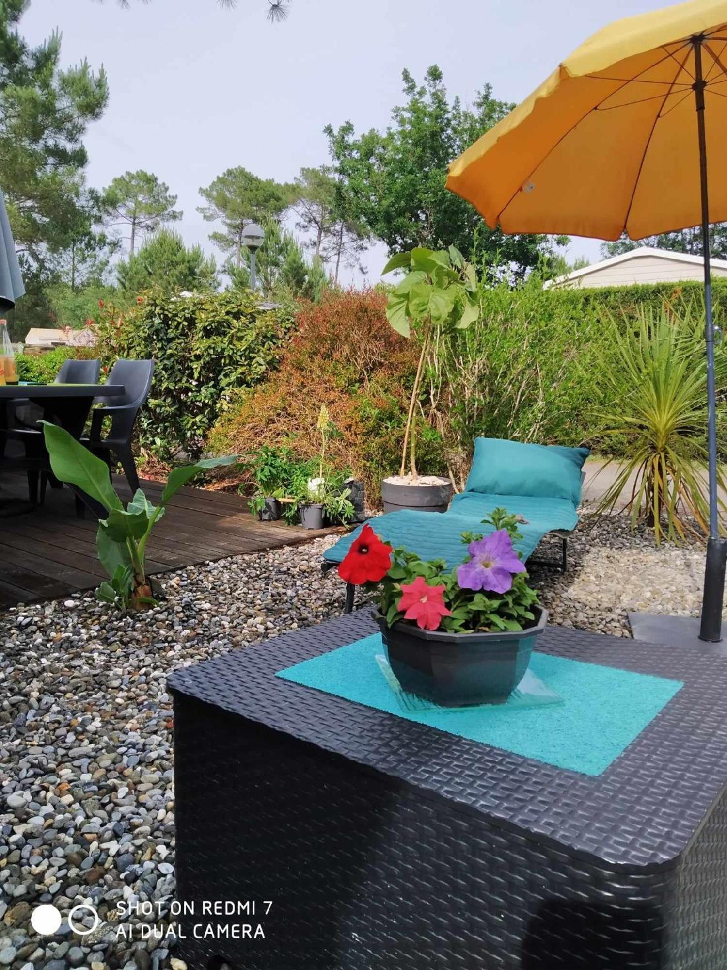 Chalet Camping Les Vignes Lit-et-Mixe Eksteriør bilde